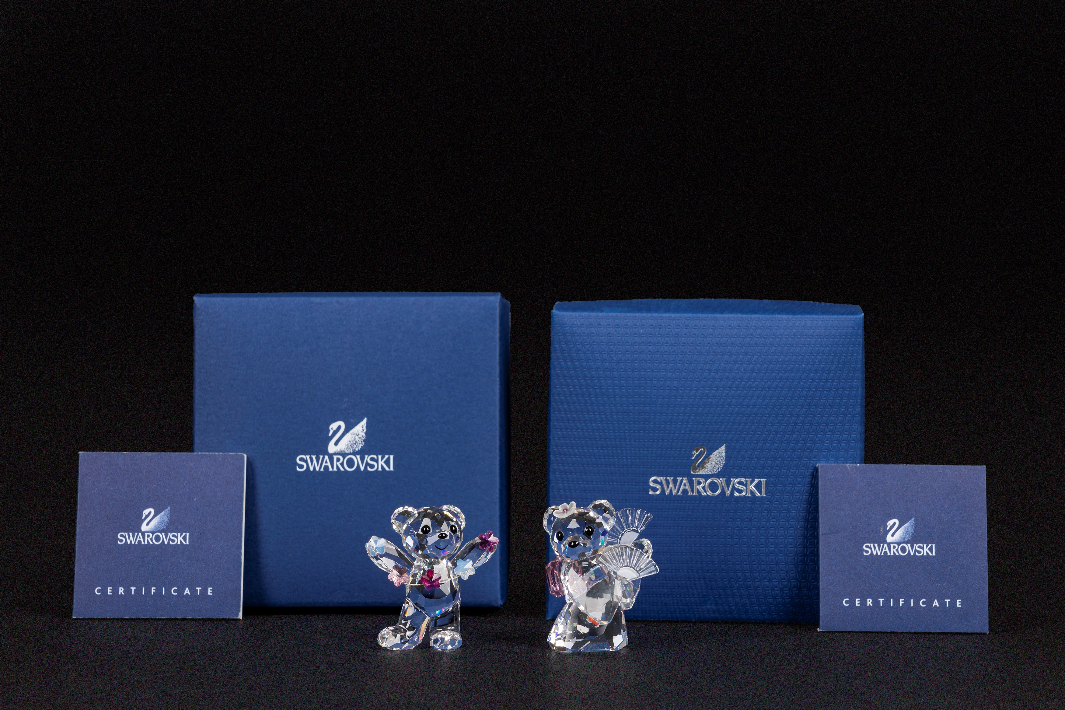 Swarovski - Orsetti “Kimiko” e “Flowers for you” in cristallo della Kris Bear collection e Lovlot...