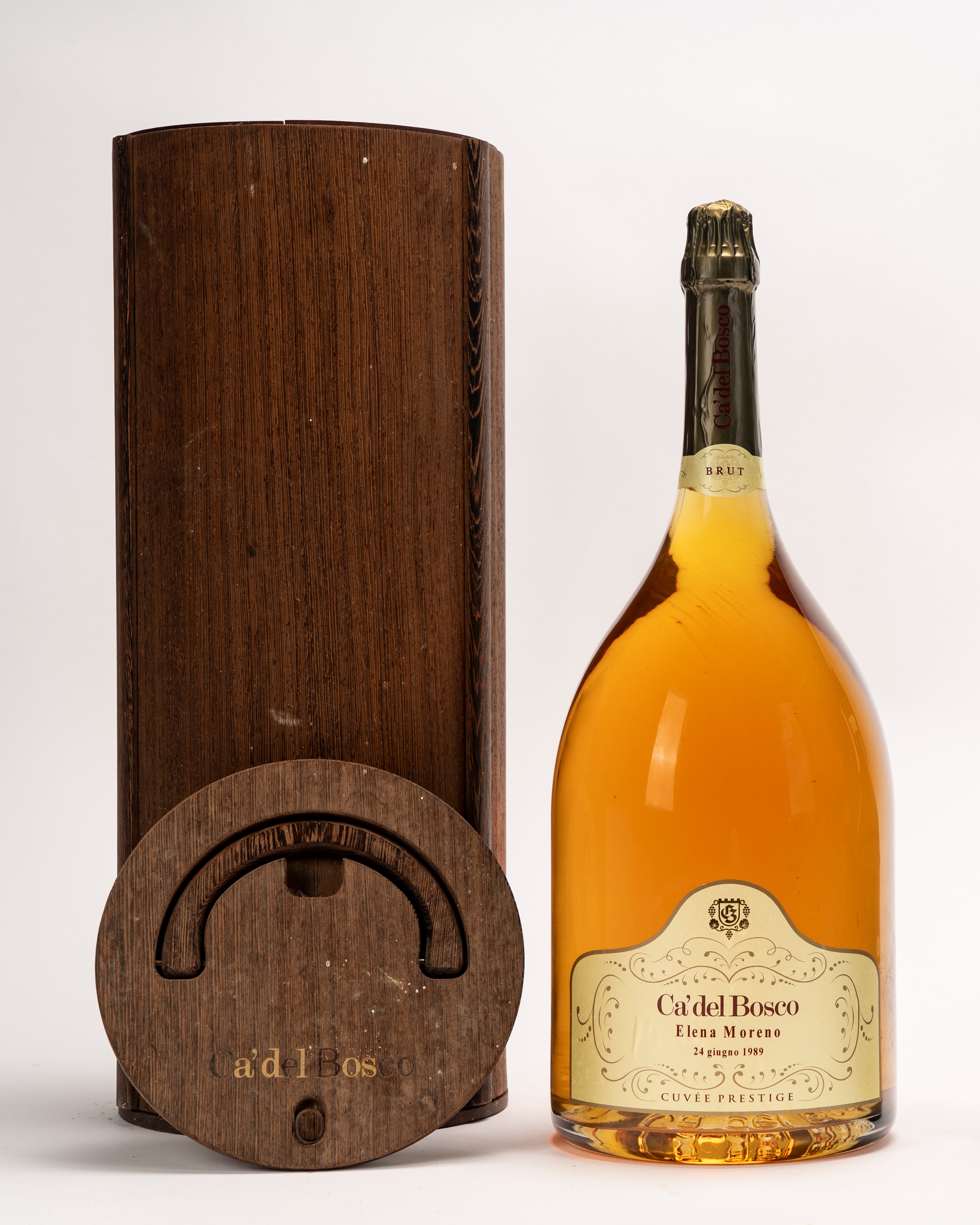 Italia - Cà del Bosco – 1 bottiglia da 6 litri (cassa originale in legno), 2001
