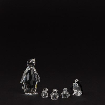 Famiglia di pinguini