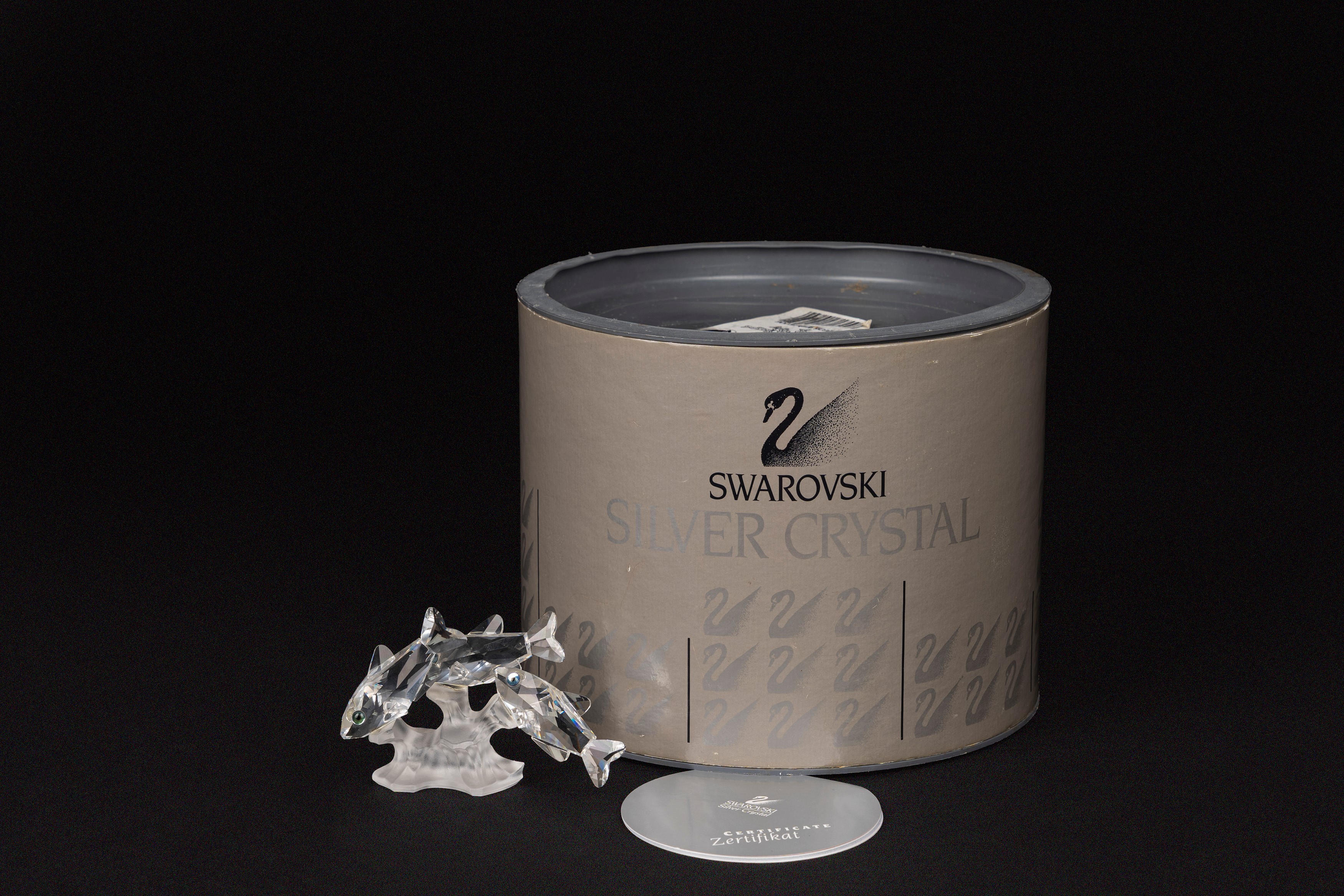 Swarovski - Tre pesci tropicali in cristallo della serie “South Sea”