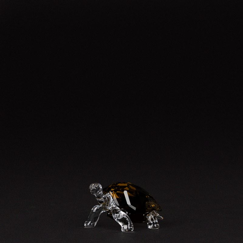 Swarovski - Tartaruga delle Galapagos in cristallo (SCS Event piece, 2010)