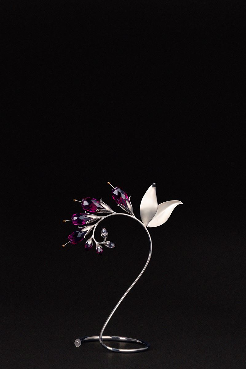 Swarovski - Dacea, scultura in cristallo della serie “Silver Lake” (2008-2011), n. 945871