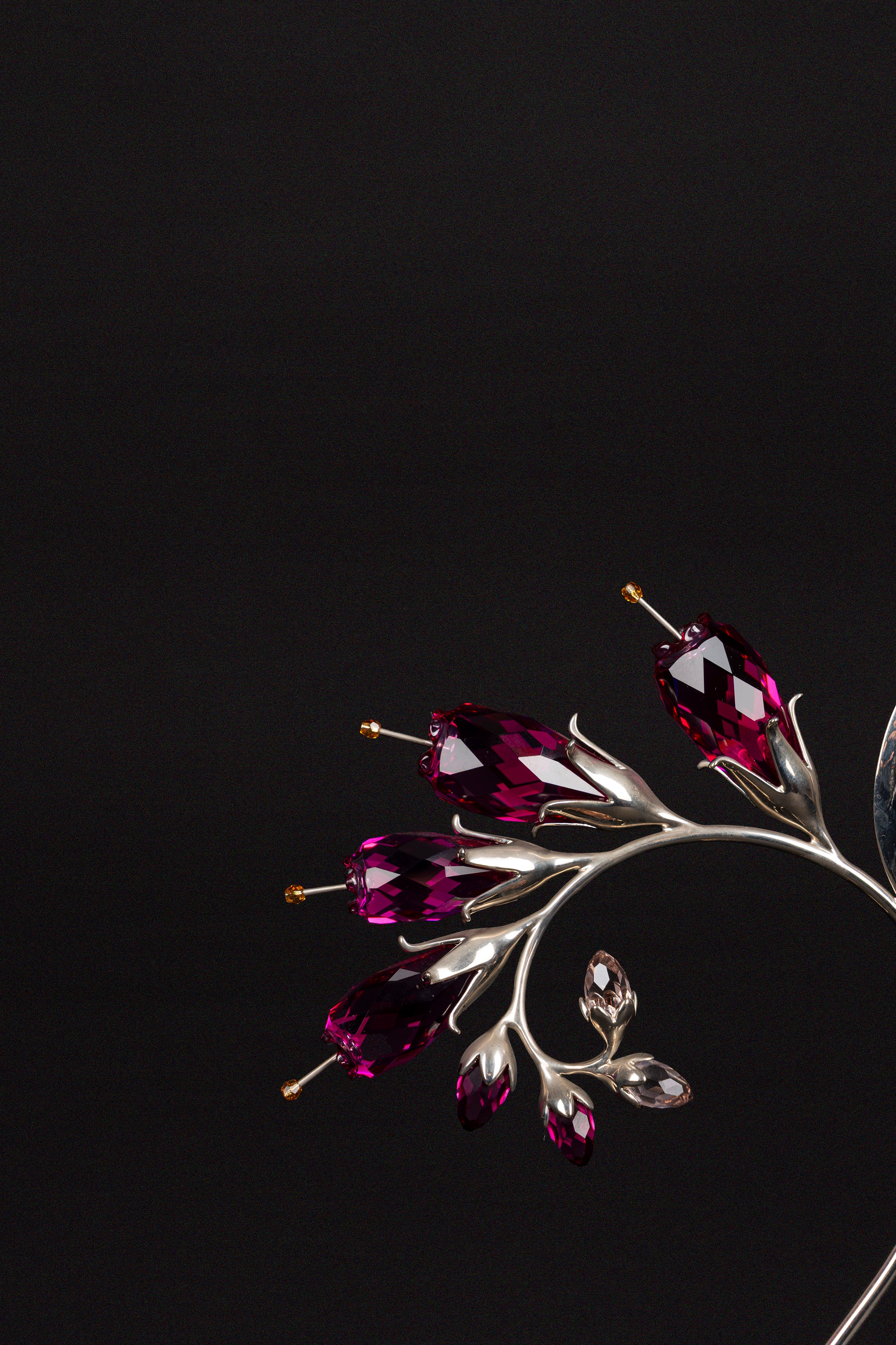 Swarovski - Dacea, scultura in cristallo della serie “Silver Lake” (2008-2011), n. 945871