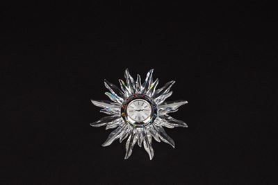 Orologio da tavolo Solaris in cristallo Swarovski (serie “Exquisite Accents”)