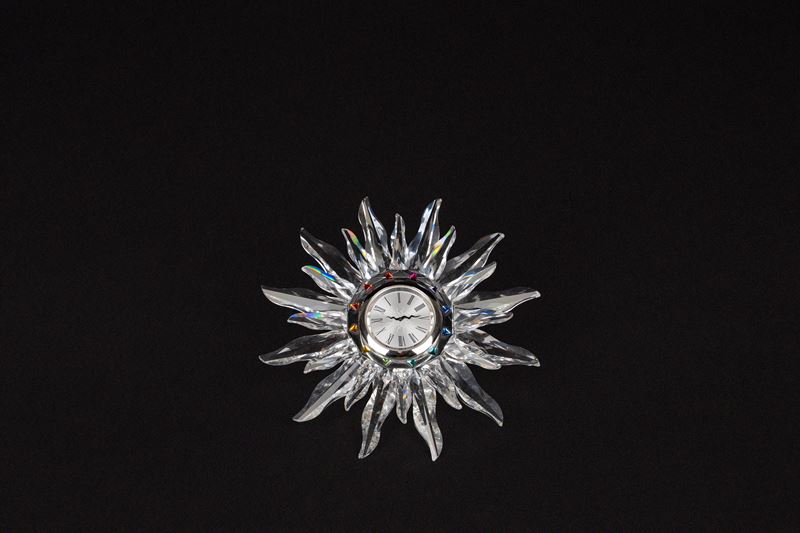 Orologio da tavolo Solaris in cristallo Swarovski (serie “Exquisite Accents”)