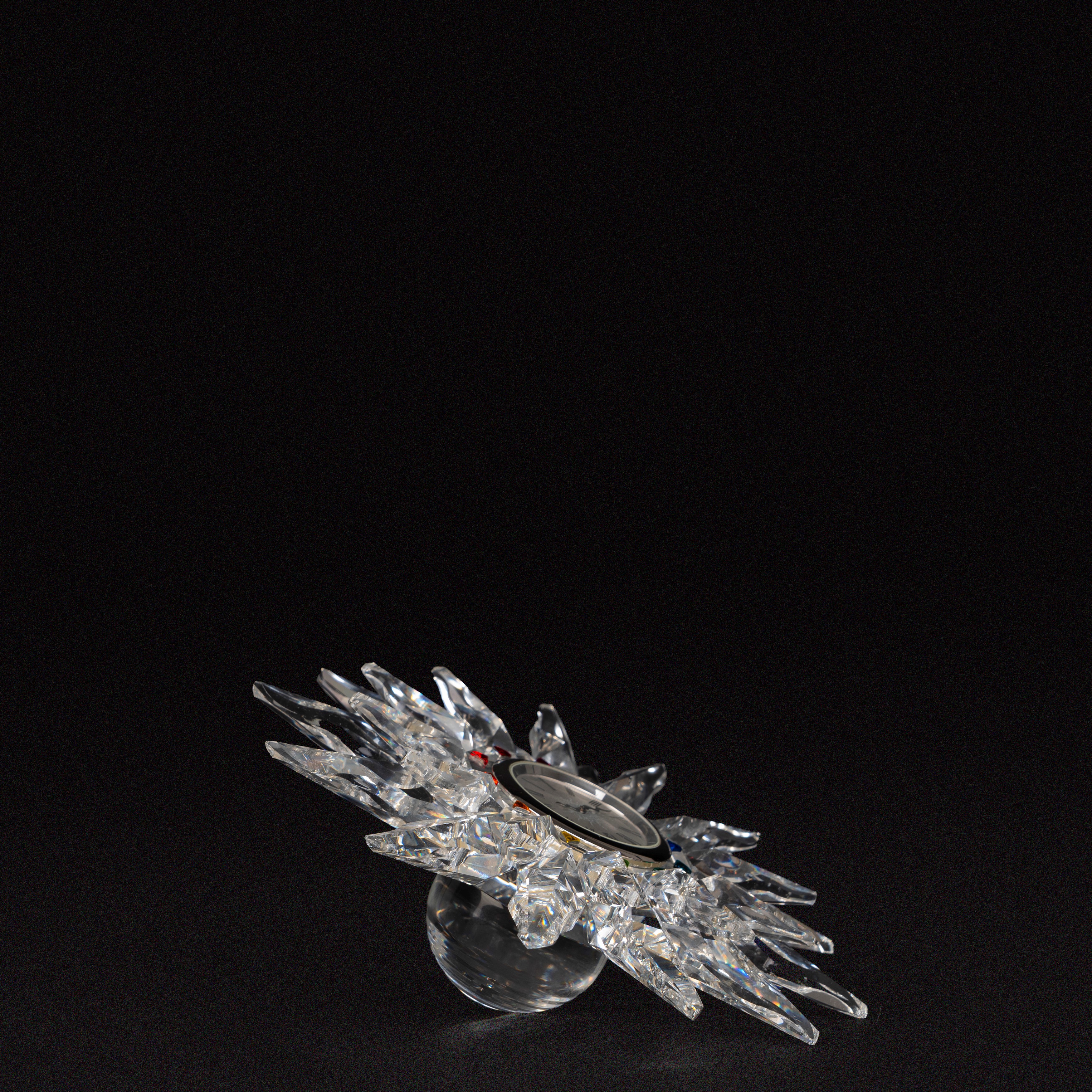 Orologio da tavolo Solaris in cristallo Swarovski (serie “Exquisite Accents”)