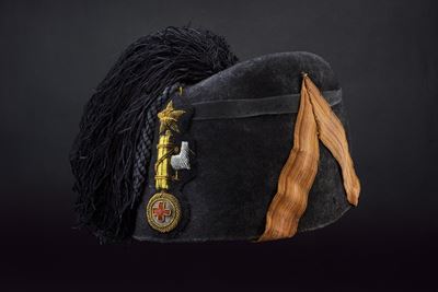 Replica di fez da primo seniore della milizia, seconda metà del XX secolo