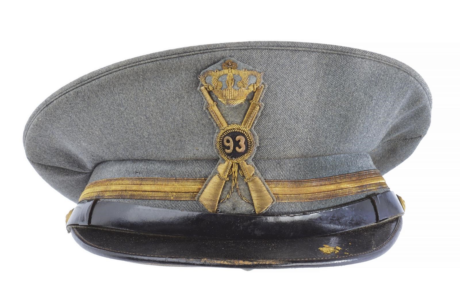 Regno d'Italia, Berretto Mod. 1934 da sottotenente del 93° Reggimento