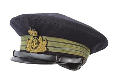 Regno d'Italia, Berretto da ufficiale di marina