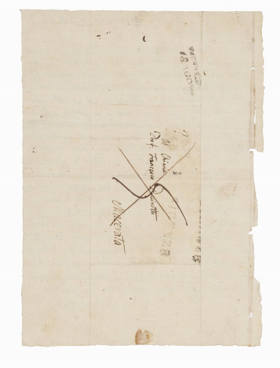 Giacomo Leopardi - Lettera