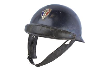 Elmetto M 35 del Governo di Vichy, Francia (circa 1941)