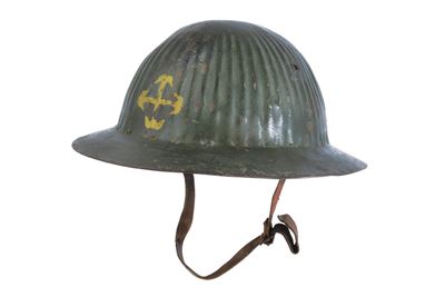 Elmetto mod. 1916 della Legione Portoghese in Spagna