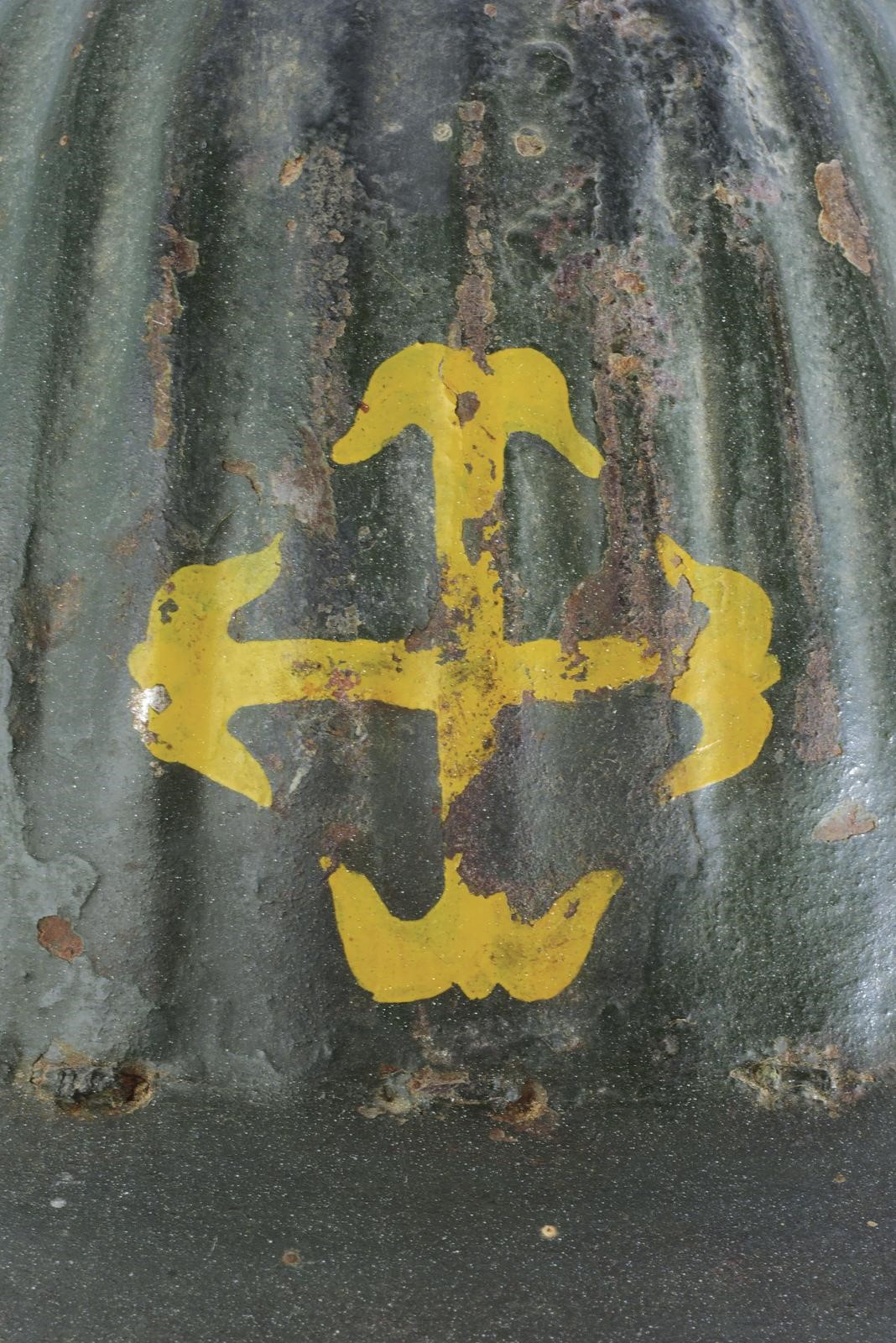 Elmetto mod. 1916 della Legione Portoghese in Spagna