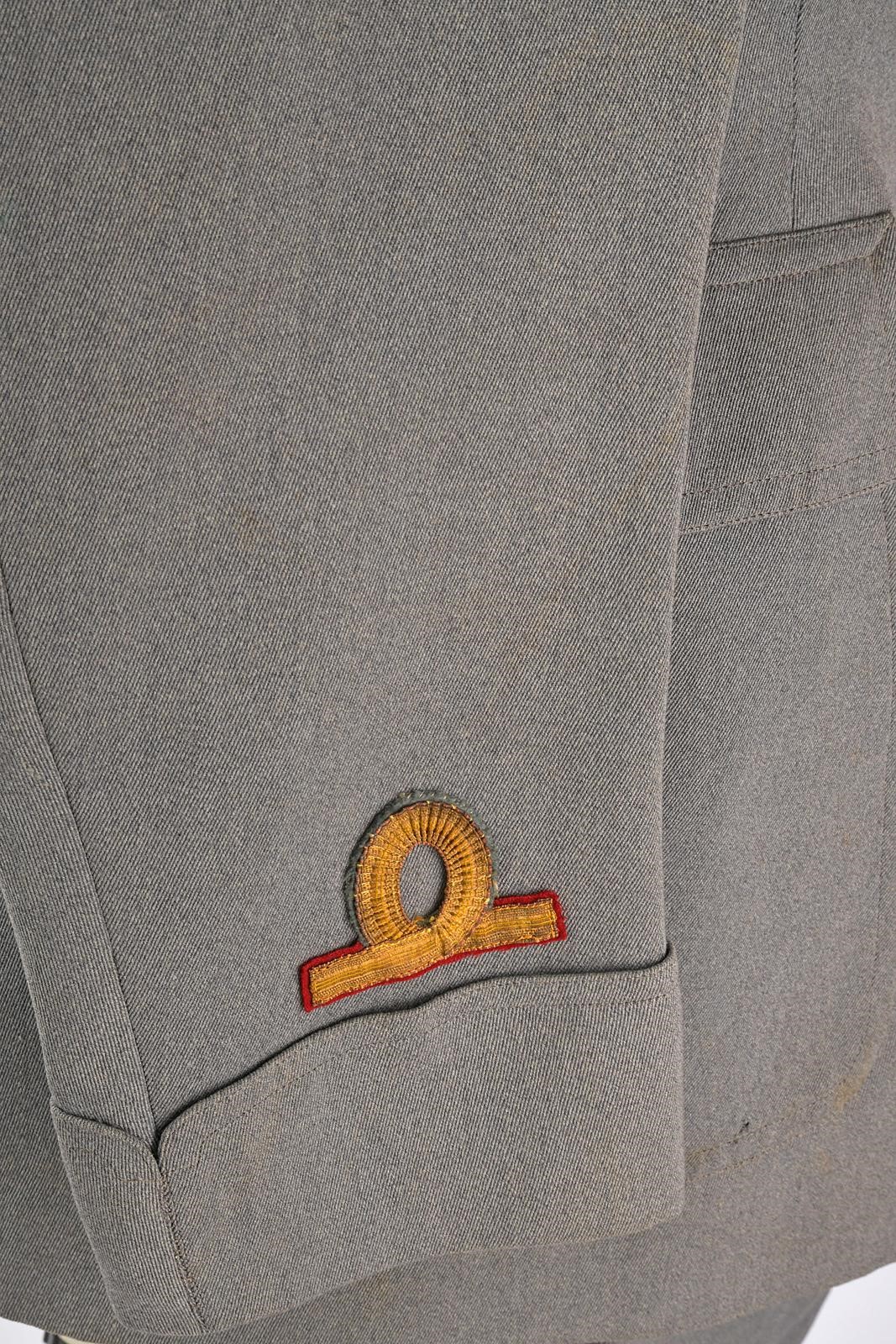 Uniforme Mod. 1940 da sottotenente di fanteria, Regno d’Italia