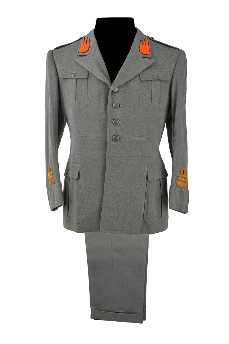 Uniforme da tenente colonnello di cavalleria, Regno d’Italia, seconda metà del secondo quarto del...