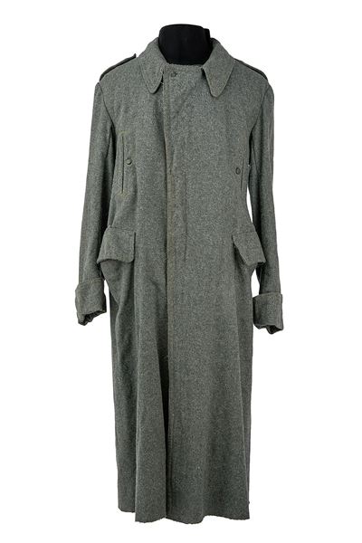 Cappotto militare, panno grigioverde tipo lana, prima metà del XX secolo