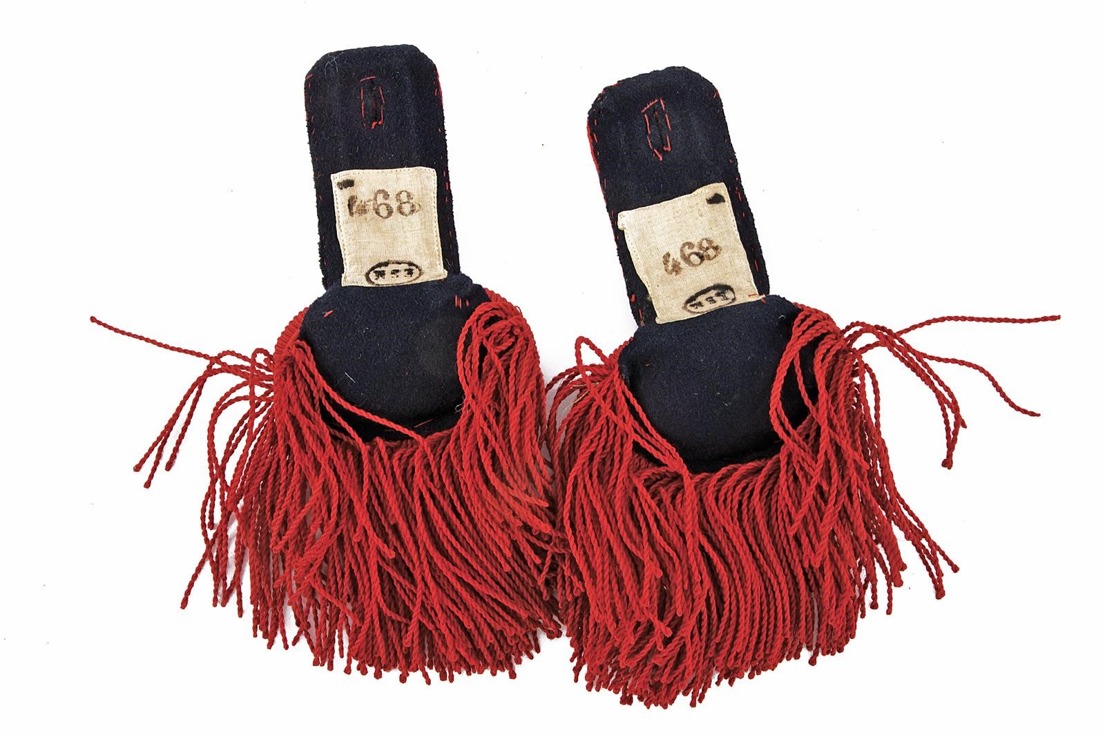 Regno d'Italia, Paio di spalline per granatieri di fanteria (1860-1870)