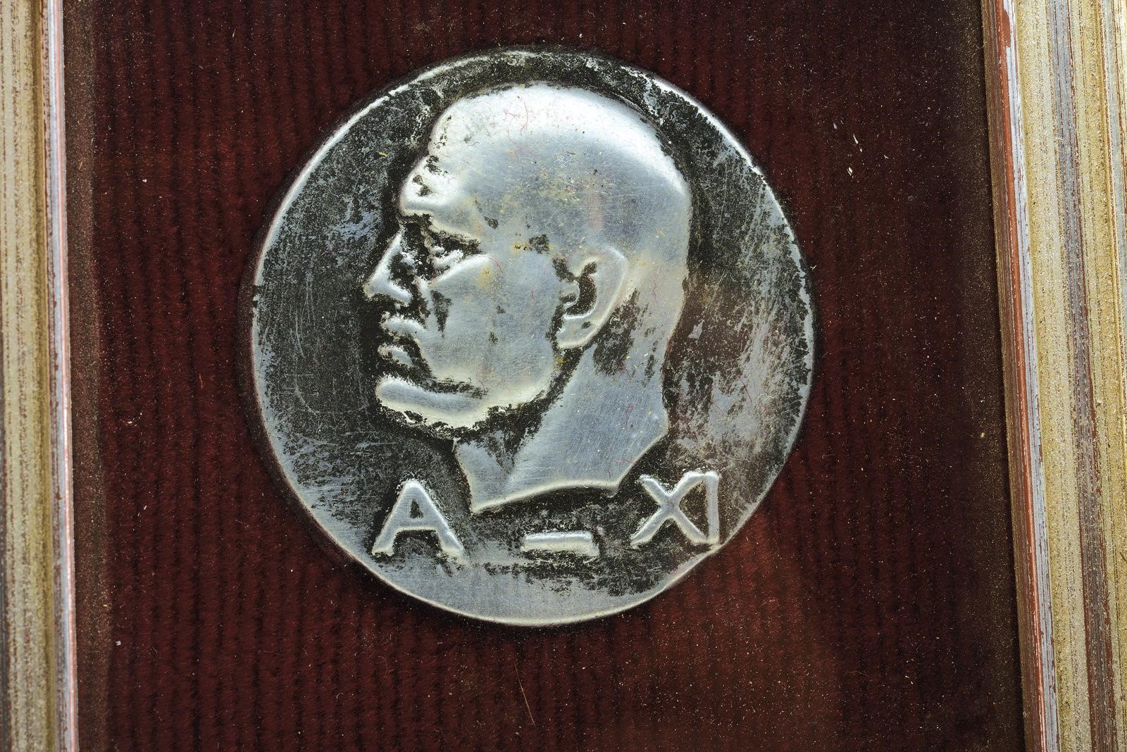 Mussolini, Benito, Medaglia commemorativa “A - XI”, diametro 4,5 cm, 1933