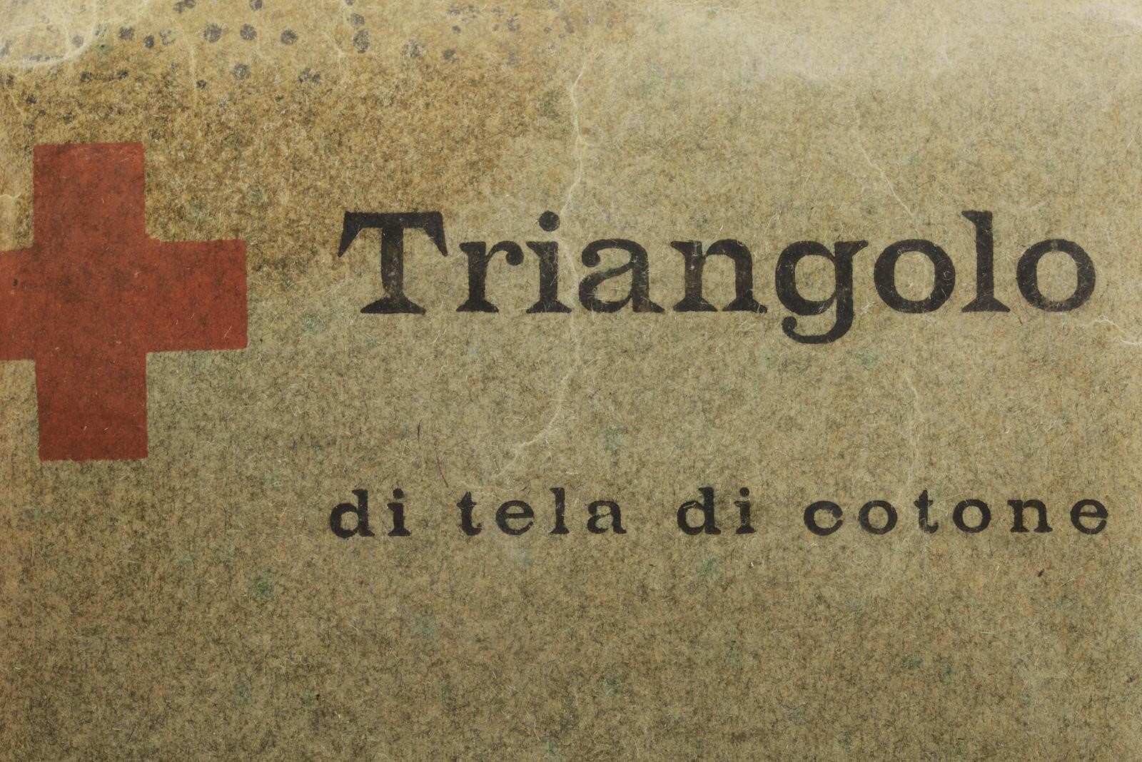 Regno d'Italia, Oggetti per medicazione (tre pacchetti con tela di cotone)