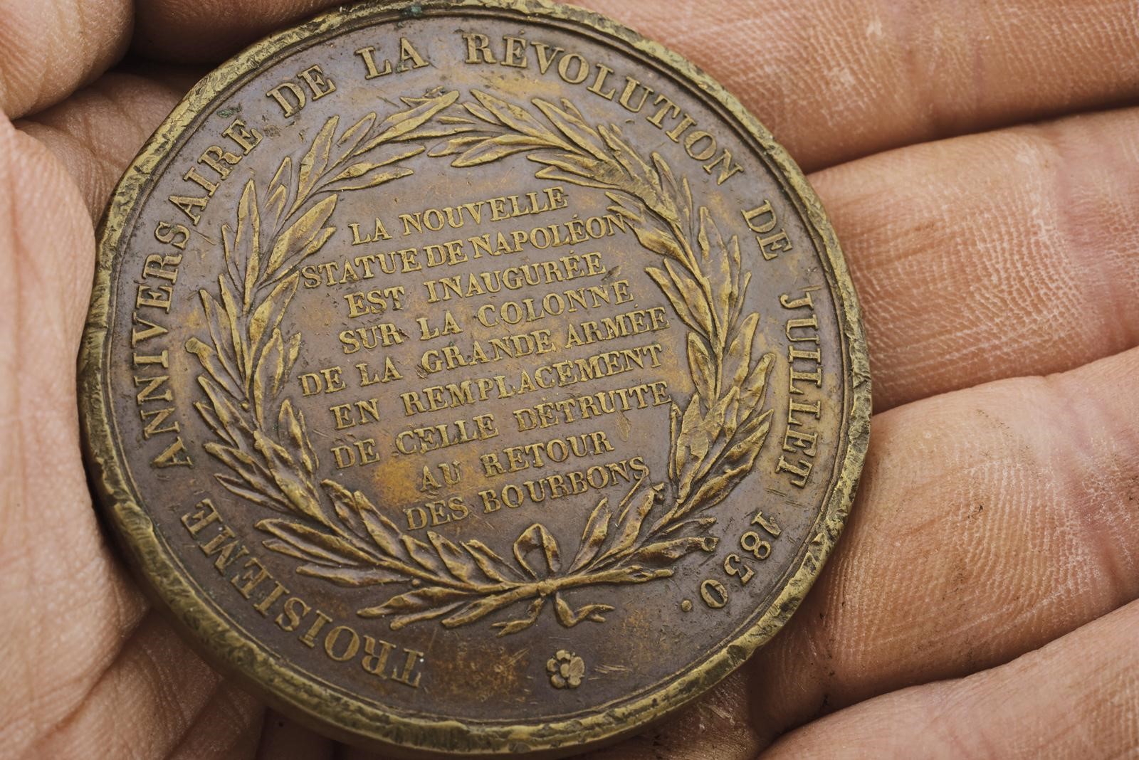 Francia, Inaugurazione della nuova statua di Napoleone e terzo anniversario della Rivoluzione, 18...