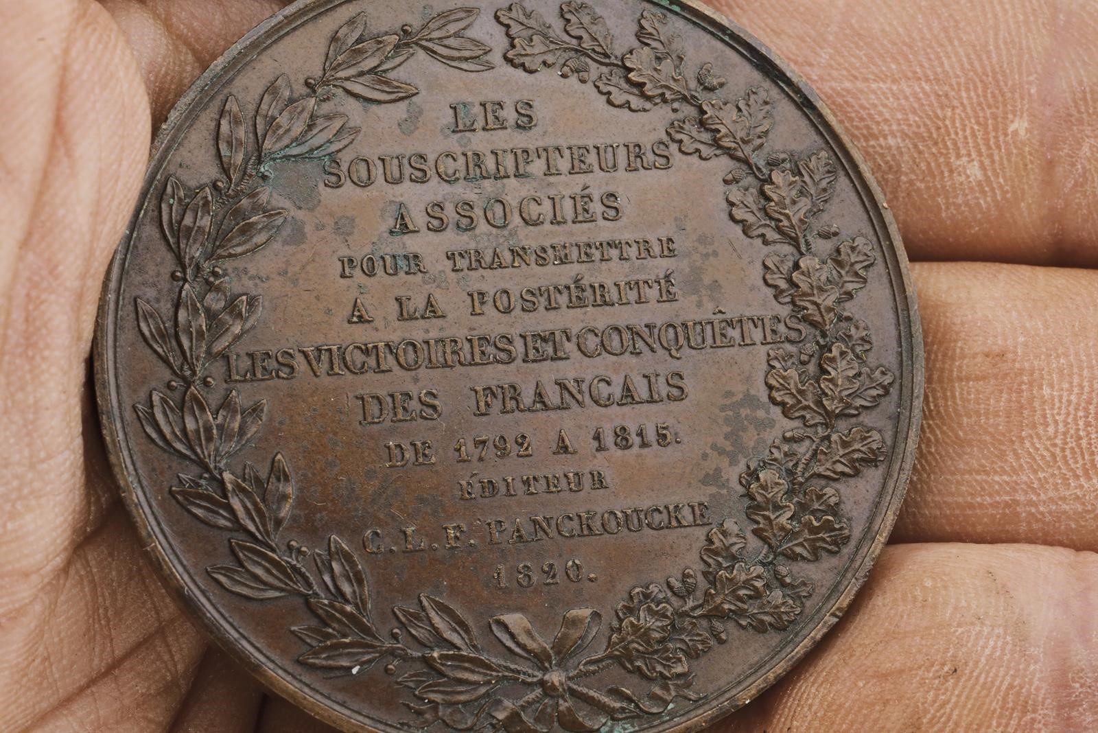 Panckoucke (C. L. F. Panckoucke), Vittorie e conquiste dei Francesi (Luigi XVIII, 1815–1824), med...