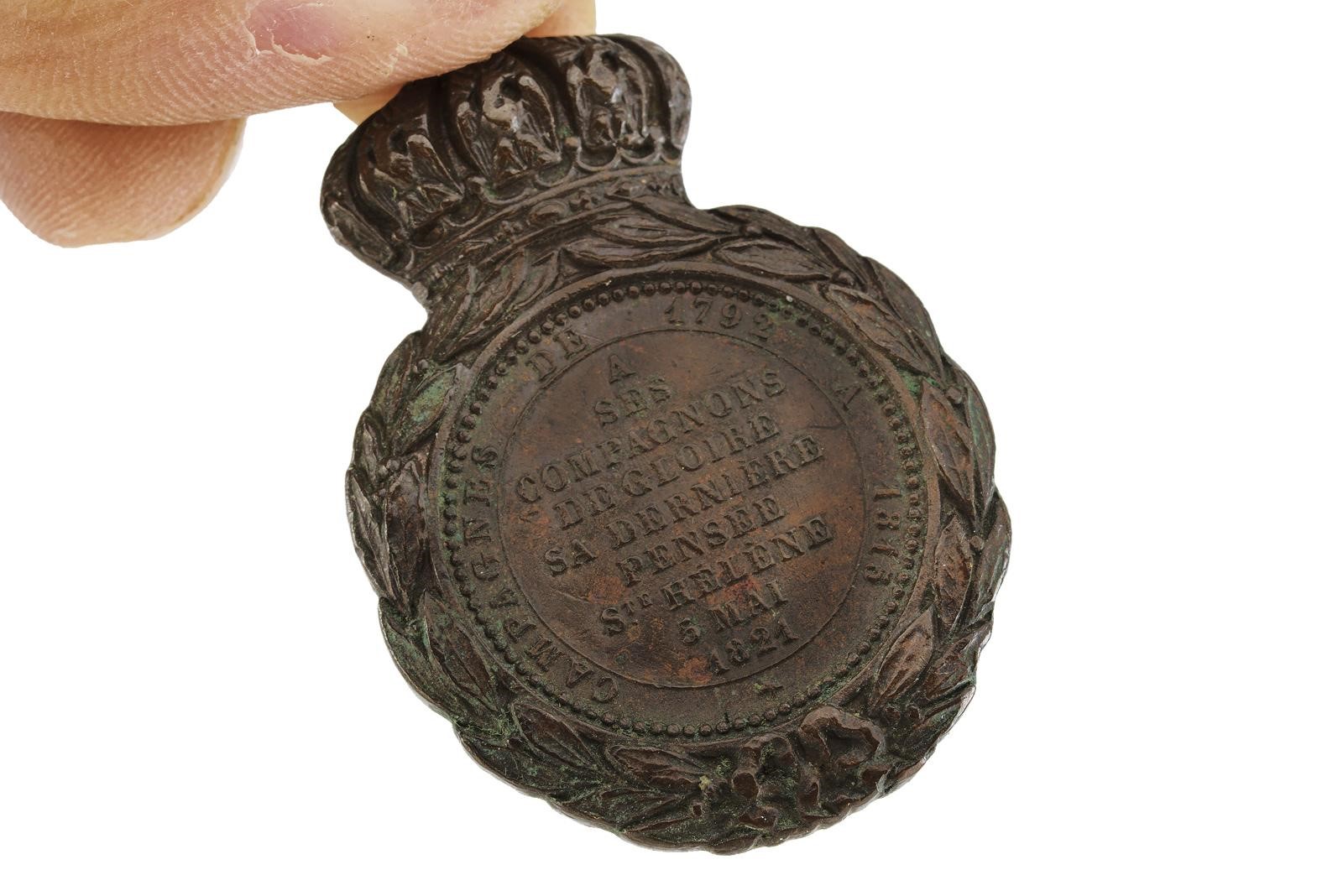 Medaglia di Sant’Elena, lotto di due, bronzo