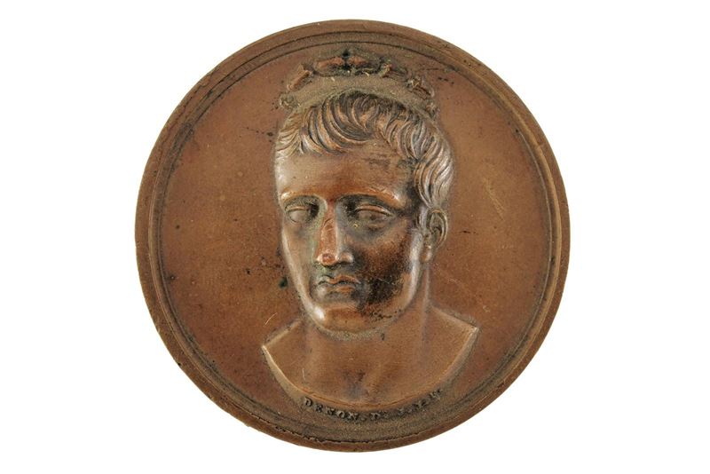 Napoleone I, Conquista dell’Egitto, medaglia in bronzo, inizio XIX secolo