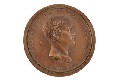Bonaparte, Terzo anno di Presidenza della Repubblica Italiana (1802-1805), medaglia in bronzo