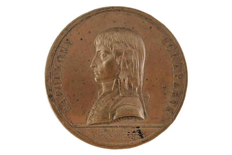 Medaglia, Costituzione della Repubblica Ligure (1797), bronzo