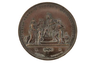 Commemorazione del plebiscito toscano e proclamazione di Vittorio Emanuele II a re d’Italia, meda...