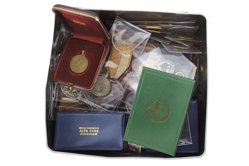 Italia, Collezione di circa sessanta medaglie, seconda metà del XX secolo