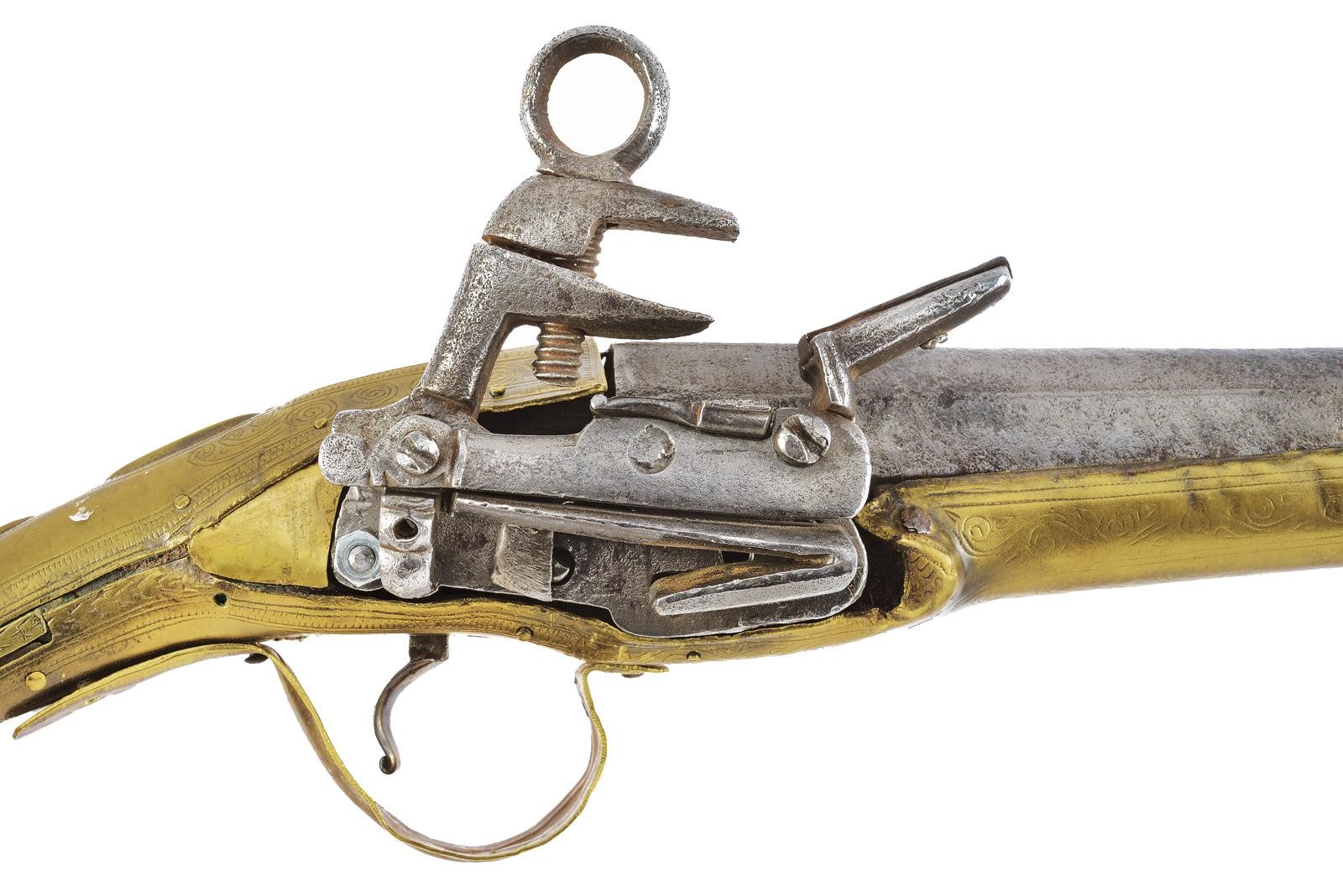 Arma da fuoco balcanica, pistola a pietra focaia alla morlacca, cal. 14 mm