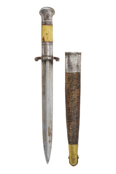 Pugnale, lama dritta a due fili, 36,3 cm