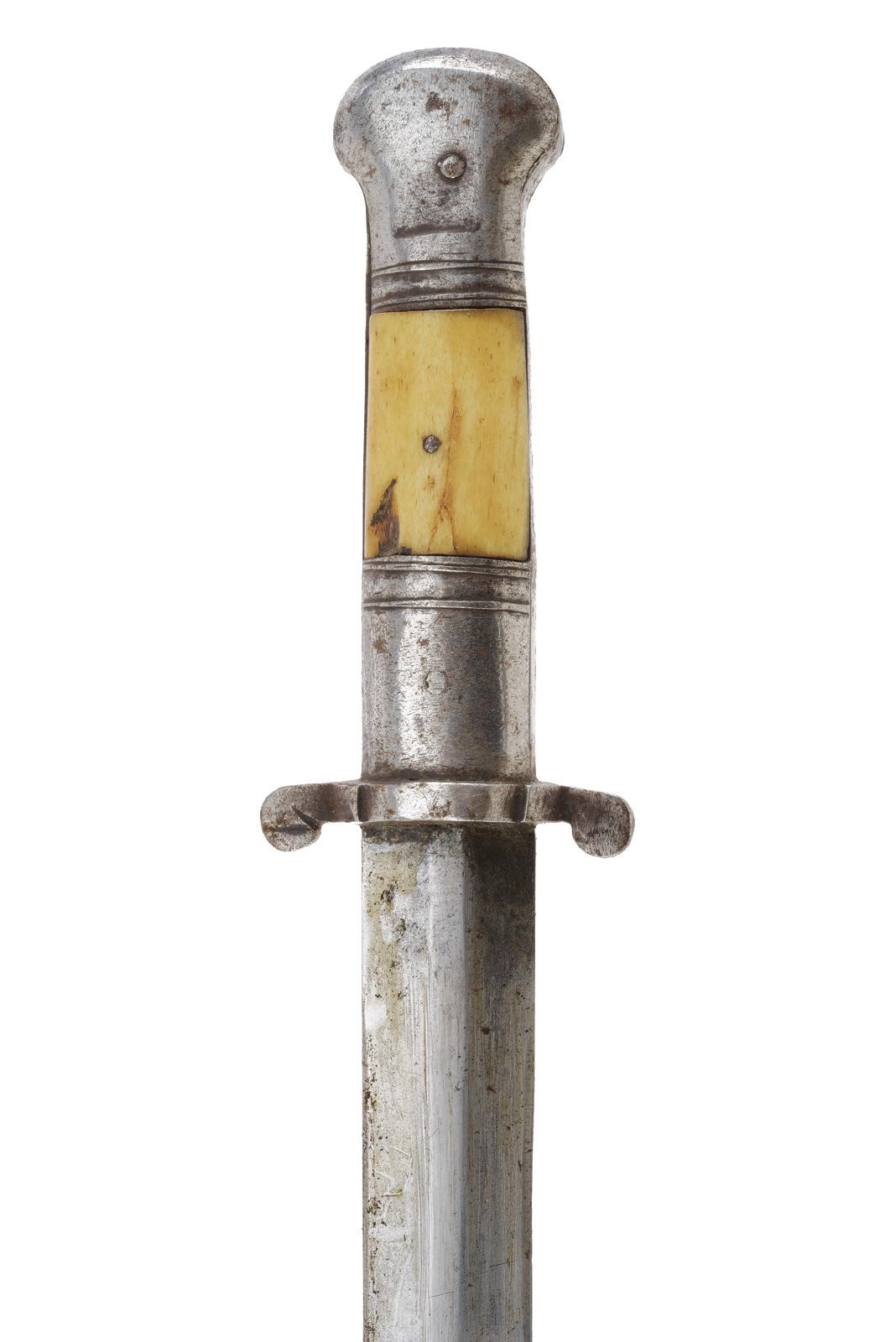 Pugnale, lama dritta a due fili, 36,3 cm