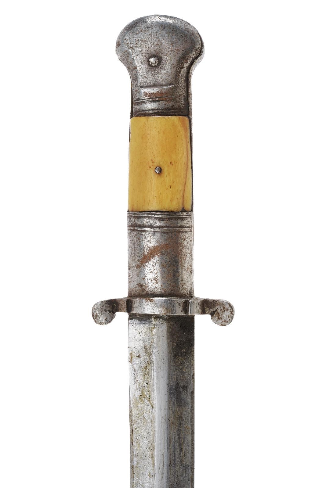 Pugnale, lama dritta a due fili, 36,3 cm