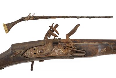 Moukala, a pietra focaia (Africa del Nord) — carabina ad avancarica, cal. 14 mm