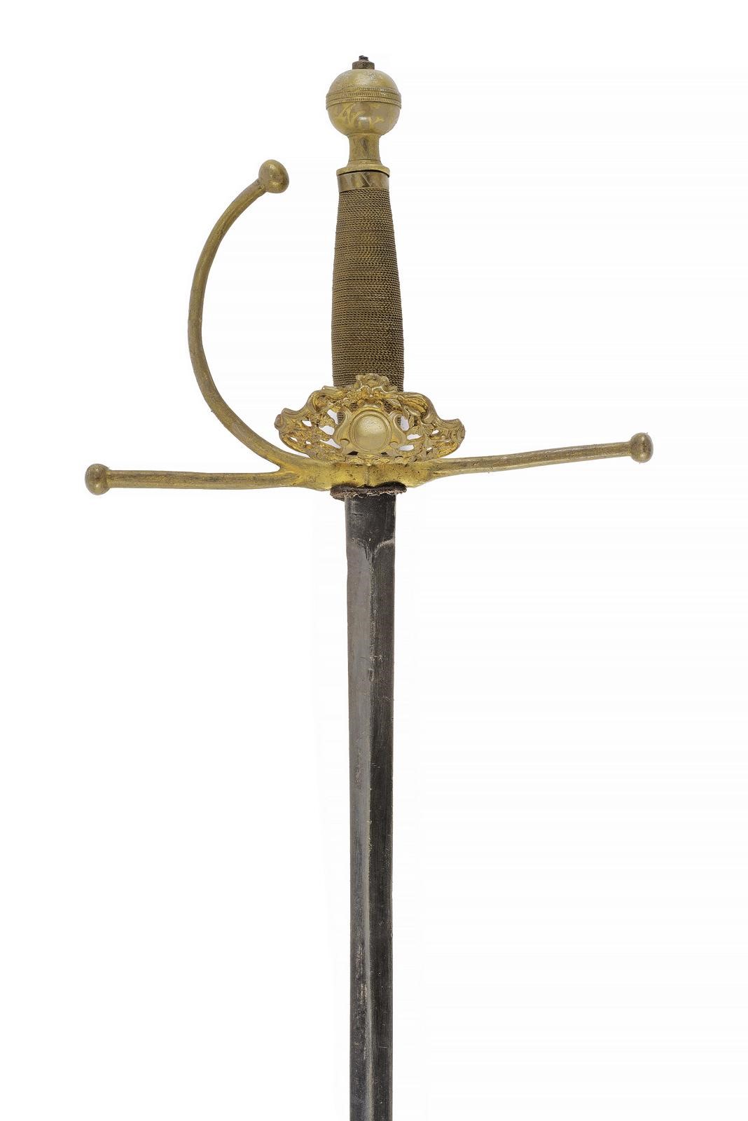 Replica di spada da lato, lama a sezione di losanga