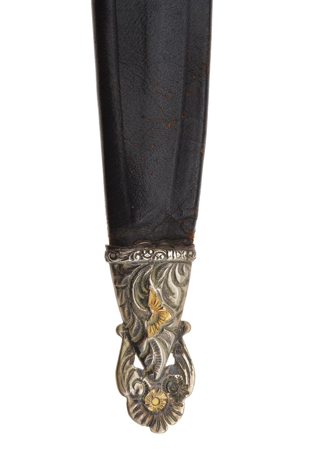 Bel coltello da gaucho, lama marcata “PAMPA ARGENTINA”