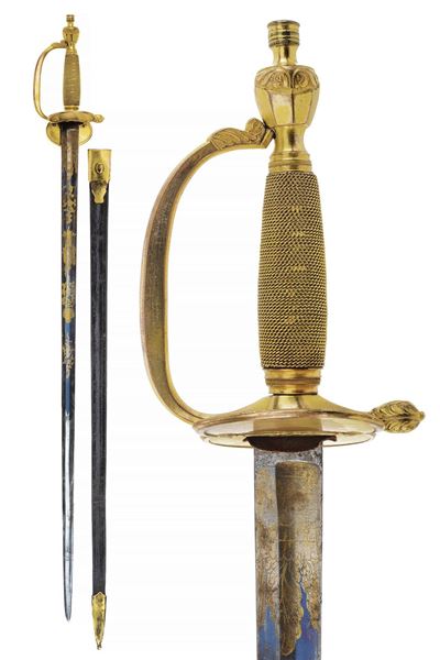 Inghilterra, Spada da ufficiale mod. 1796, epoca di re Giorgio III