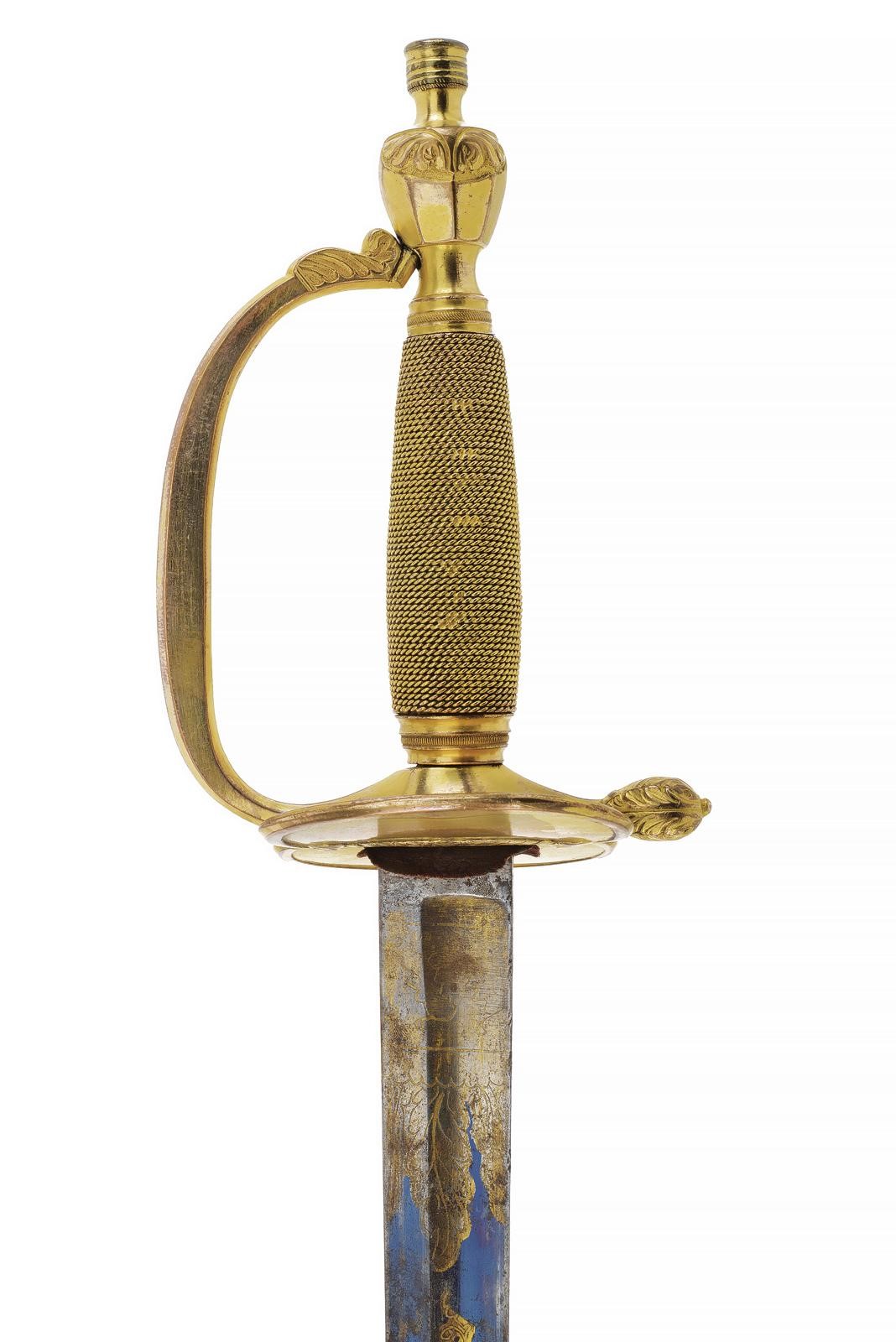 Inghilterra, Spada da ufficiale mod. 1796, epoca di re Giorgio III