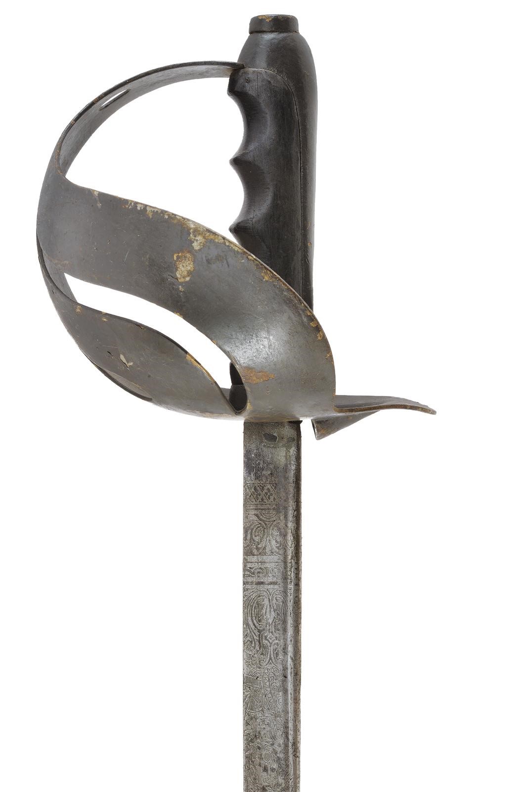 Regno d'Italia, Lotto di tre spade da ufficiale mod. 1888 con fodero e lame incise