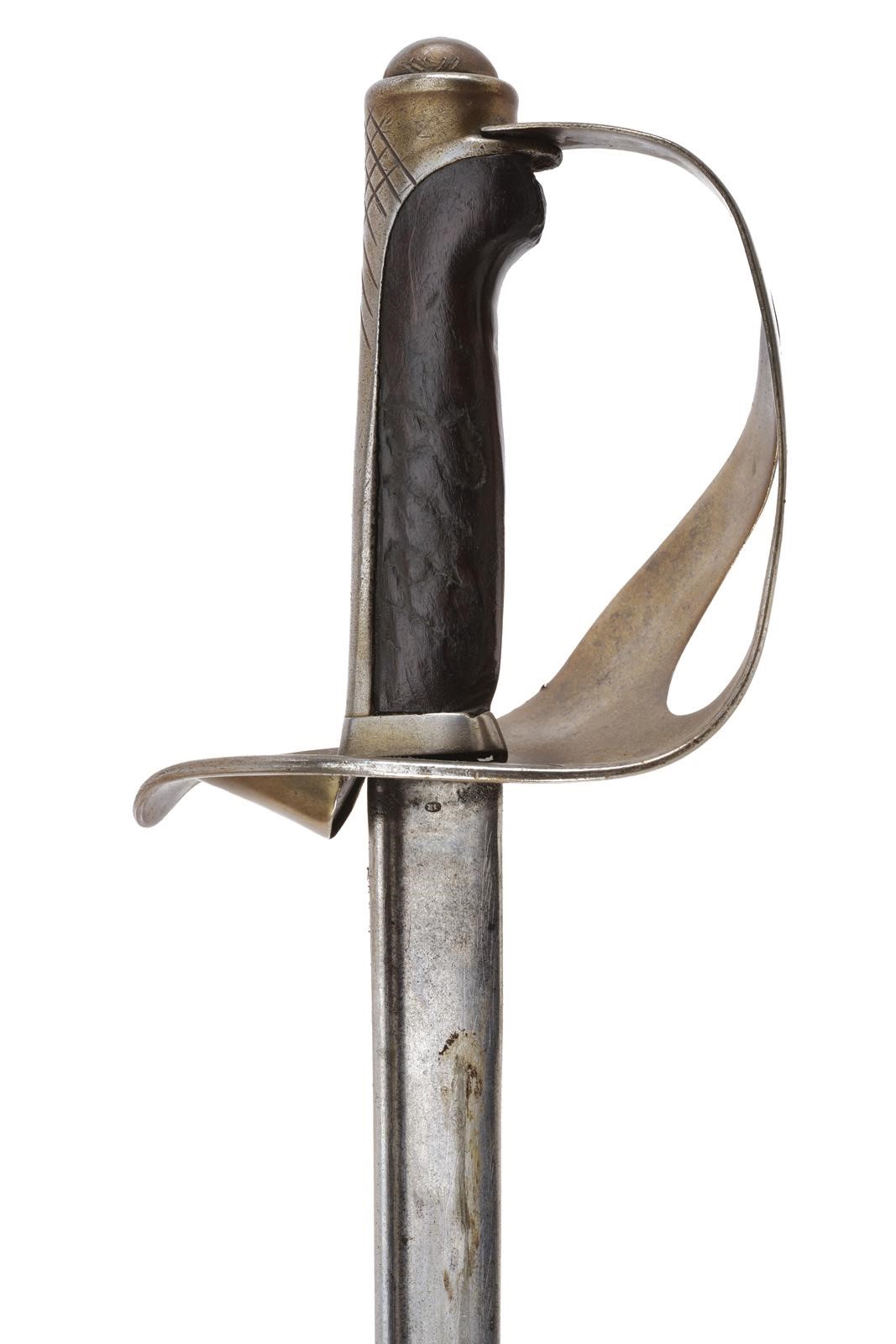 Regno d'Italia, Sciabola da cavalleria modello 1871 con lama leggermente curva