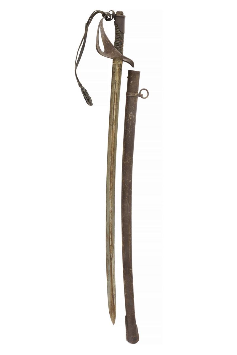 Mod. 1860, Sciabola da cavalleria Regno d'Italia