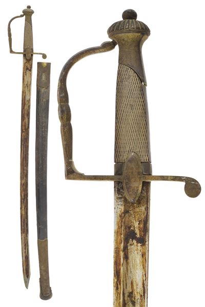 Regno di Sardegna, Sciabola Mod. 1833 da furieri e suonatori di fanteria