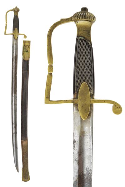 Regno di Sardegna, Sciabola Mod. 1833 da furieri e suonatori di fanteria