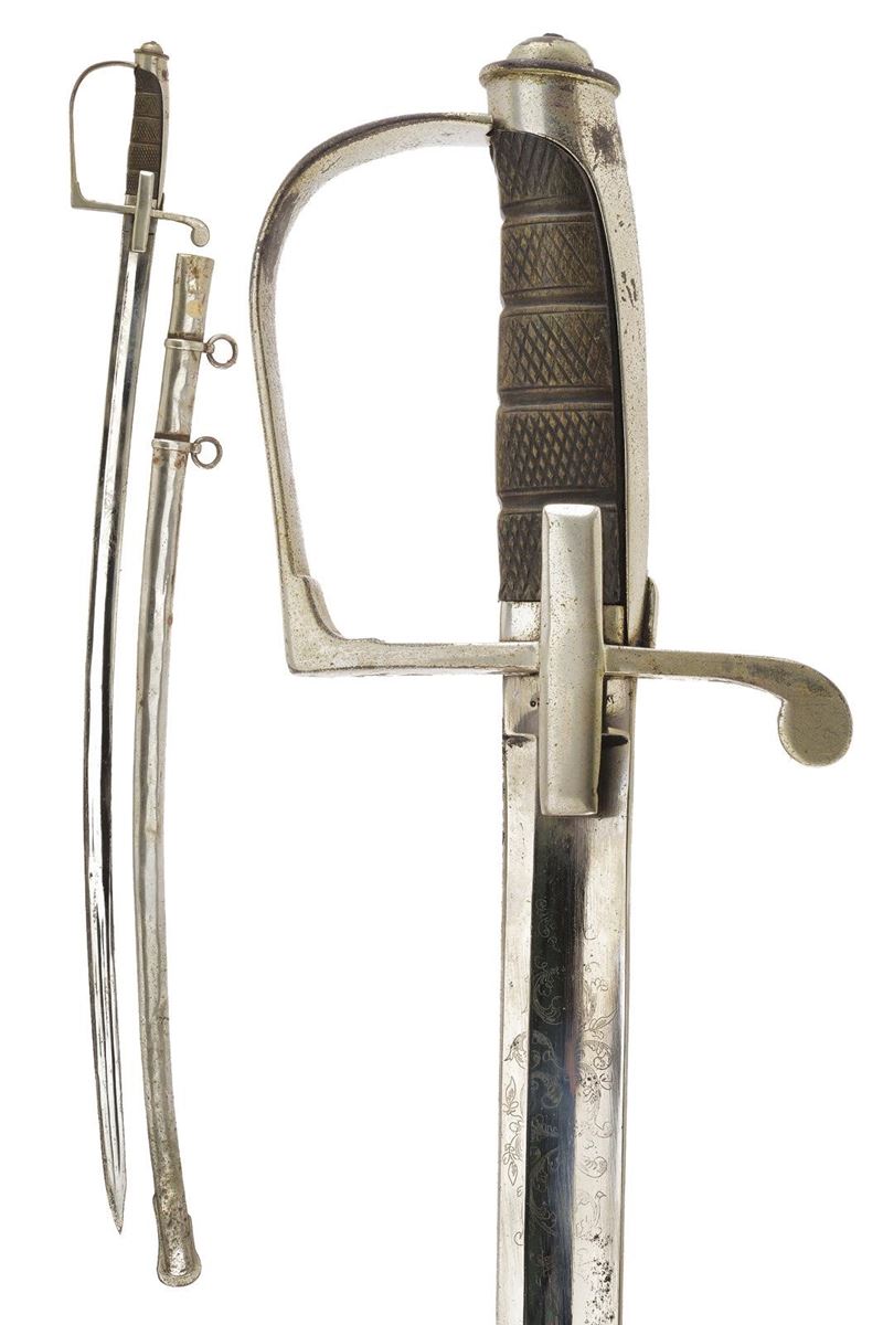 Regno di Sardegna, Sciabola Mod. 1855 da ufficiale
