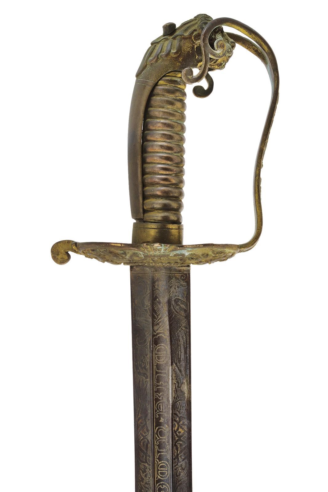 Stato Pontificio, Spada del tipo Guardia Civica Mod. 1847