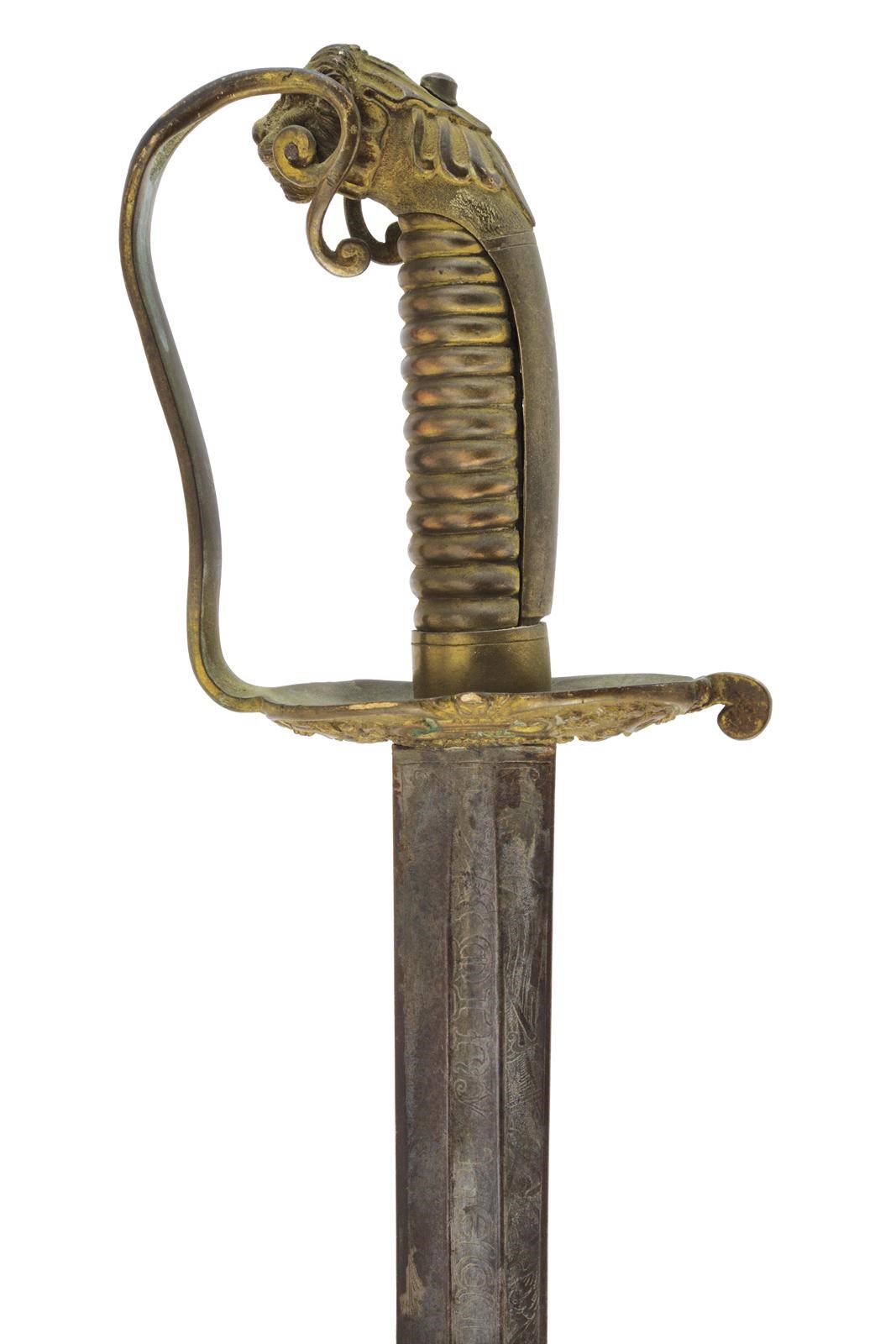 Stato Pontificio, Spada del tipo Guardia Civica Mod. 1847
