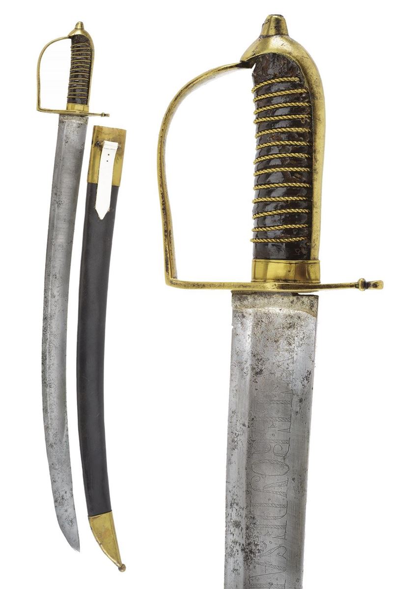 Regno di Sardegna, Sabro da fanteria mod. 1751