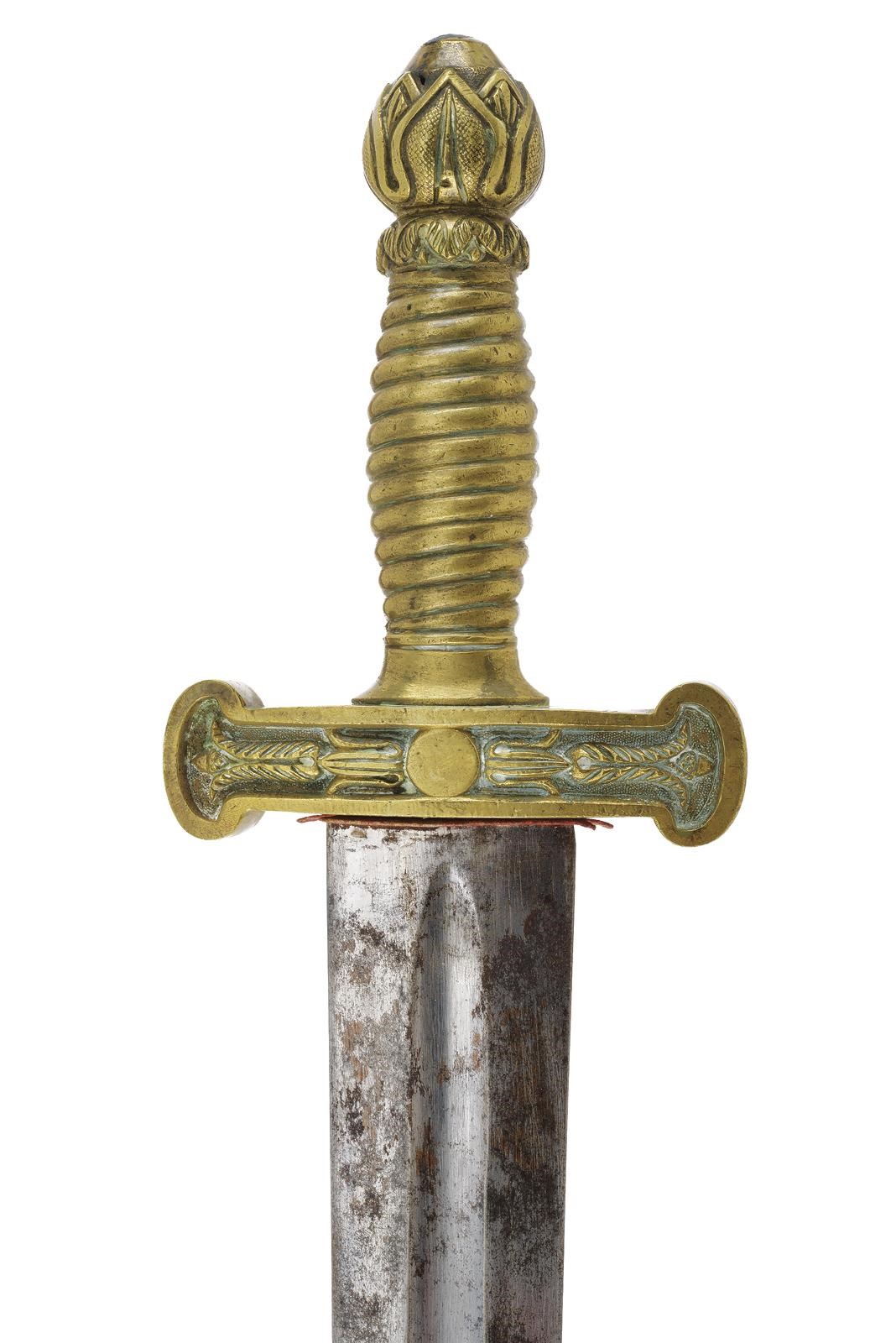 Stato Pontificio, Coppia di daghe della Guardia Civica, Mod. 1847